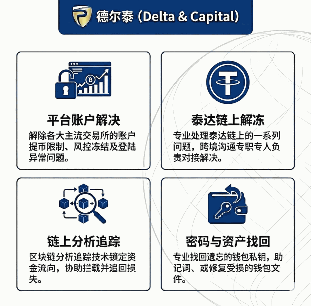 遭遇平台风控或资产受限？联系德尔泰获取专属合规自证方案